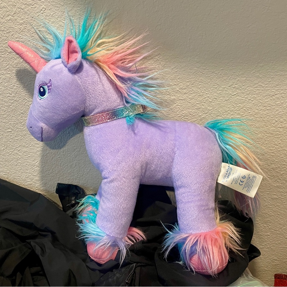 SOLD Build-A-Bear Enchanted Unicorn Fairy Friend plush stuffed animal